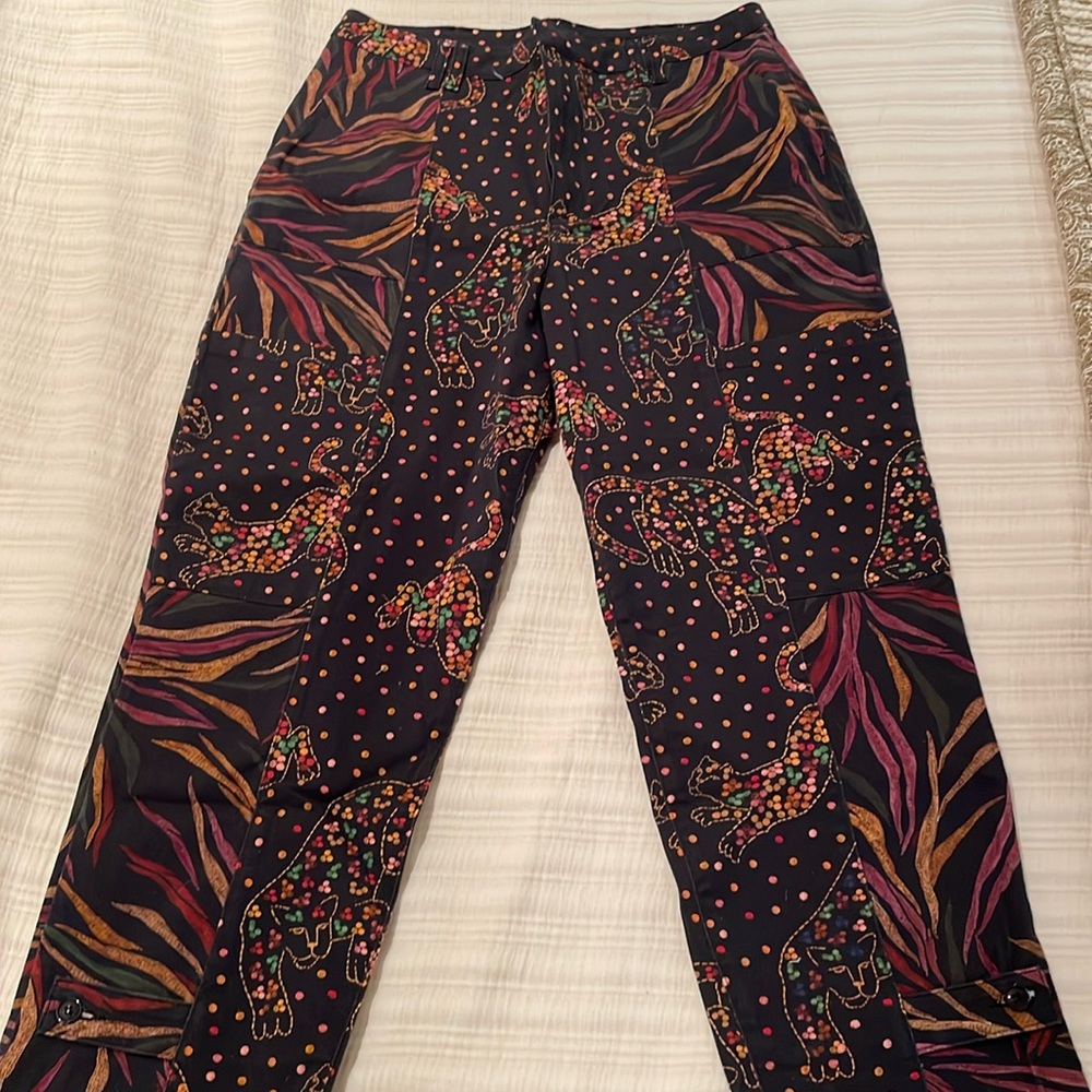 Farm Rio for Anthro pants size Large NWT